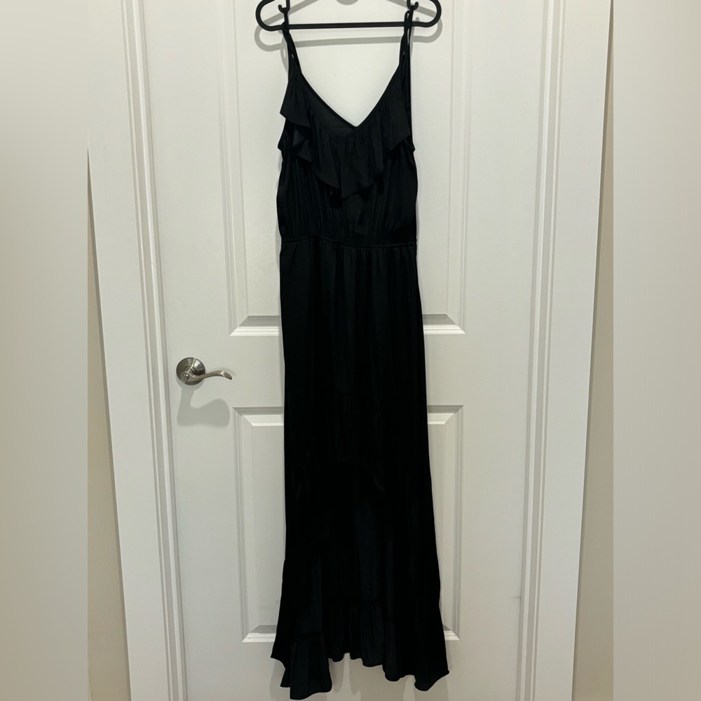 Black dress flowy and soft